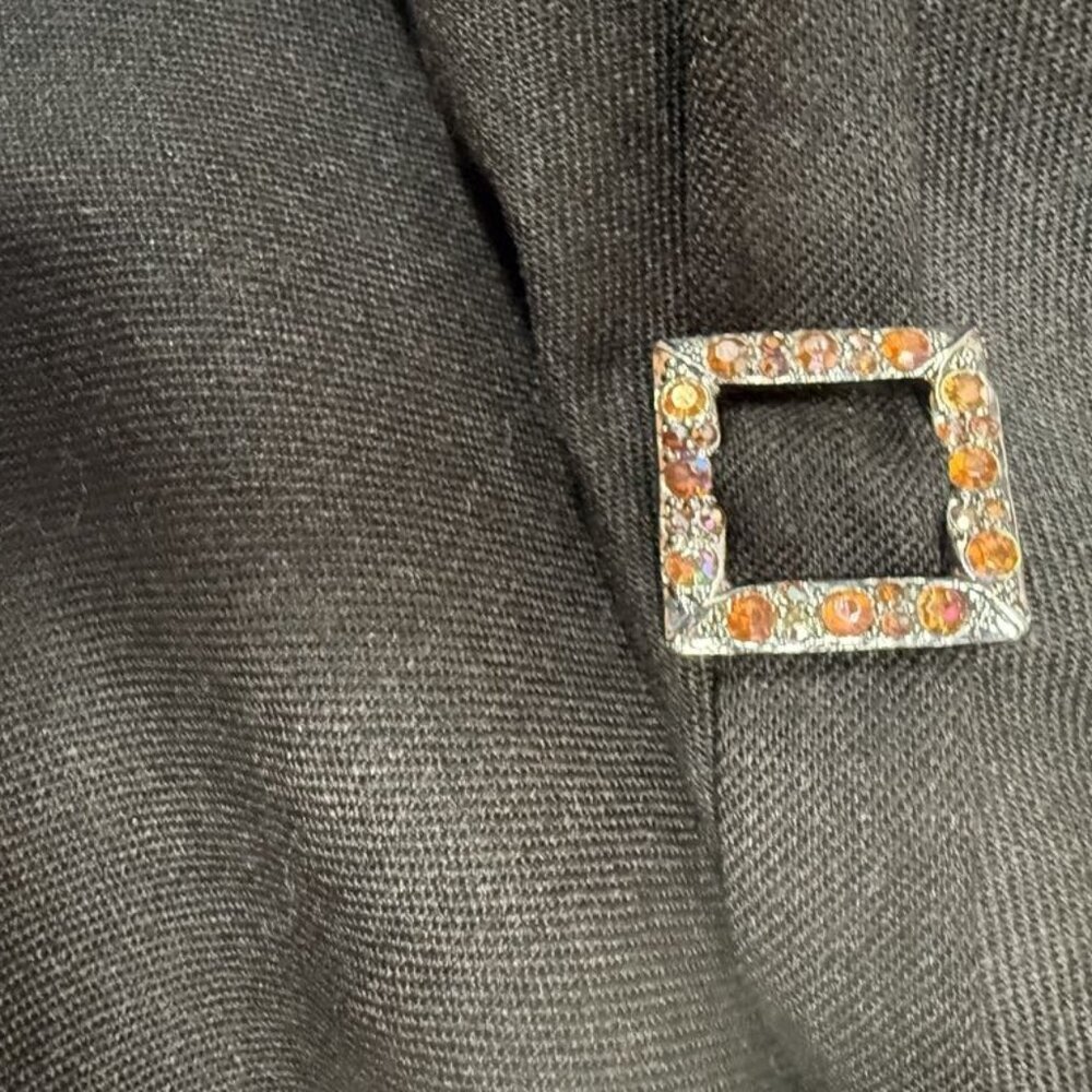 Holiday Wear Alfred Dunner Black A-Line Skirt